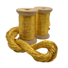 Load image into Gallery viewer, Vintage Gold Thread