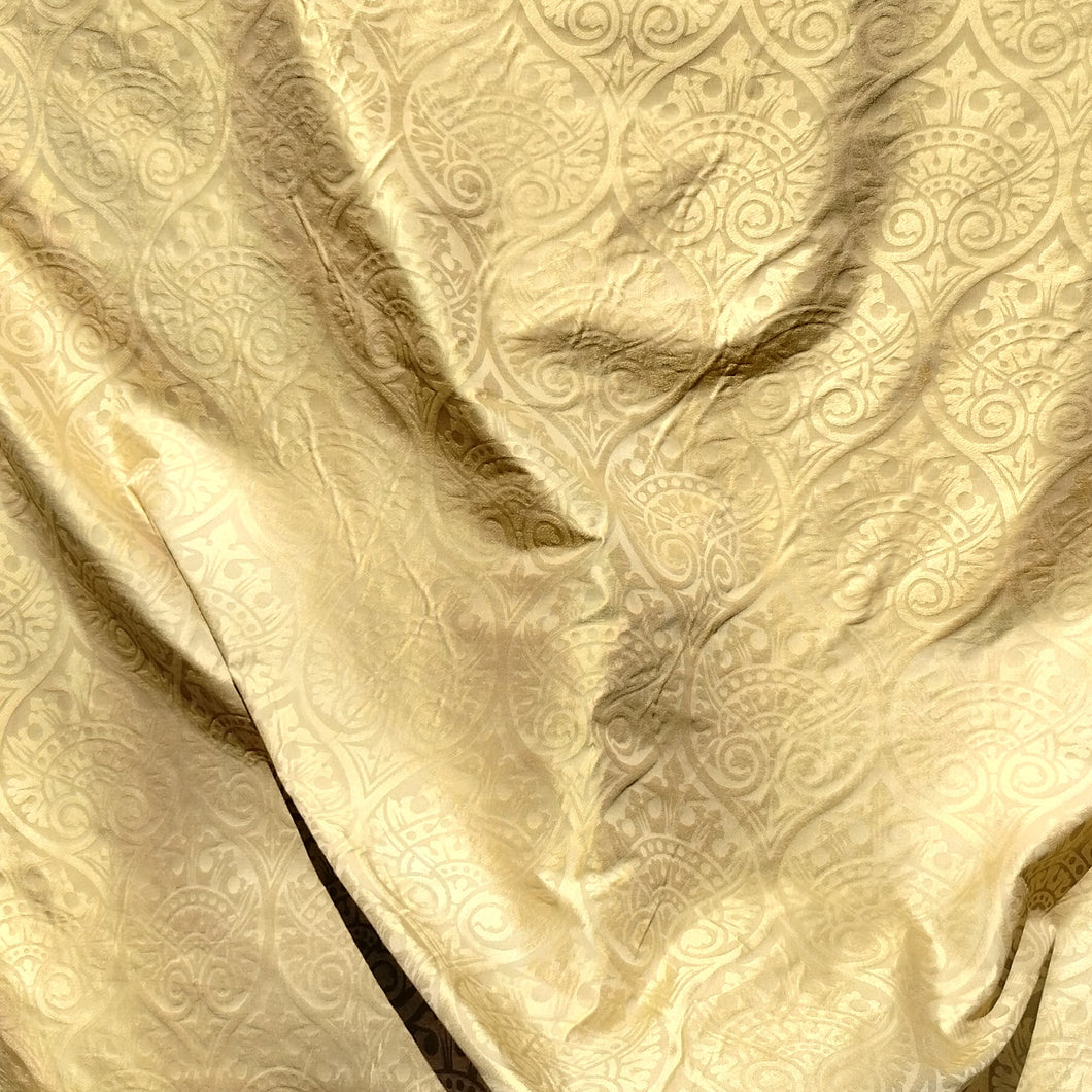 Gold Silk Damask