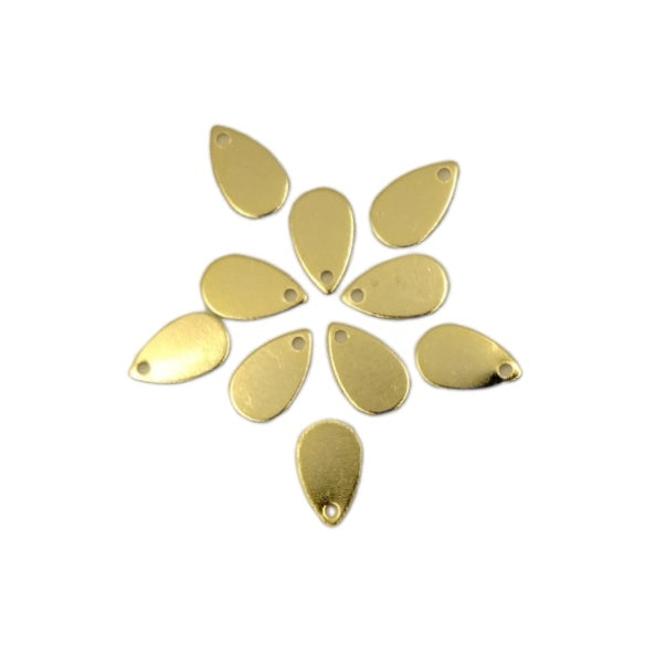 24k Gold Plated Teardrop